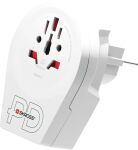 SKROSS Adapter World to Europe + USB  Type C Slot