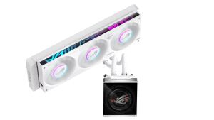ASUS ROG STRIX SLC IV 360 ARGB LCD WHT Prozessor All-in-One-Flüssigkeitskühler 12 cm Weiß 1 Stück(e)