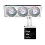 ASUS ROG STRIX SLC IV 360 ARGB LCD WHT Prozessor All-in-One-Flüssigkeitskühler 12 cm Weiß 1 Stück(e)