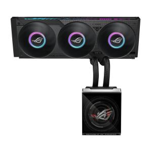 ASUS ROG Strix SLC IV 360 ARGB LCD Prozessor All-in-One-Flüssigkeitskühler 12 cm Schwarz 1 Stück(e)