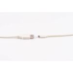 Flexline FL31-72186 USB Kabel USB 2.0 1,8 m USB A Micro-USB B Weiß