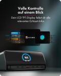 ICY BOX Heart Dock 2300, 11-in-1 DockingStation mit zwei Videoausgängen und LCD-Display