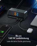ICY BOX Heart Dock 2300, 11-in-1 DockingStation mit zwei Videoausgängen und LCD-Display