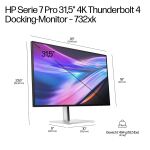 HP Series 7 Pro Serie 7 Pro 31,5 Zoll 4K Thunderbolt 4 Docking-Monitor – 732xk