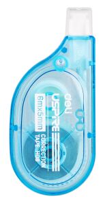 Deli EH08-BX Korrektur-Band 6 m Blau 12 Stück(e)