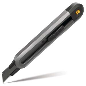 DELI Cuttermesser, Trapez 18mm, grau