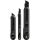DELI Cuttermesser Set 3-teilig grau