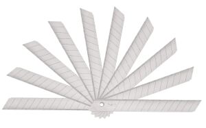 DELI Ersatzmesser für Cuttermesser 9mm 10 Stück