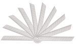 DELI Ersatzmesser für Cuttermesser 9mm 10 Stück