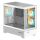 GIGABYTE C201 PANORAMIC ICE PC-Gehäuse – Mid-Tower, m-ATX, Unterstützung für 360-mm-Radiator, 3 vorinstallierte Lüfter, USB 3.0, unterstützt RGB Fusion