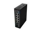 LANBERG Switch ILFE-8P-1GE-1S-120 Light Indus. POE 4xBT 4xAT