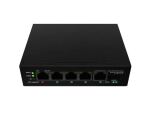 LANBERG Switch ILFE-4P-1GE-1S-90 Light Indus. POE 1xBT 3xAT