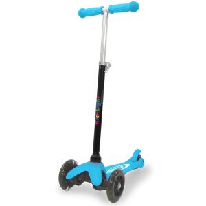 Jamara 461651 Tretroller Kinder Dreiradroller Blau, Pink