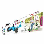 Jamara 461651 Tretroller Kinder Dreiradroller Blau, Pink