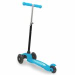 Jamara 461651 Tretroller Kinder Dreiradroller Blau, Pink