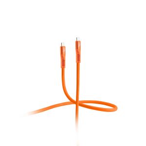 Flexline FL31-77027 USB Kabel USB 3.2 Gen 2x2 1 m USB C 20 Gbit/s 240 W Orange