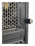 Conceptronic CUSTODIO03BSM Schlüsselschloss für PC-Gehäuse, Standard-Sicherheitsslot, Master-Key-System kompatibel