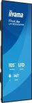 iiyama LH10552UWS-B1AG Signage-Display Kiosk-Design 2,66 m (104.6") WLAN 500 cd/m² UltraWide 5K HD Eingebauter Prozessor Android 24/7