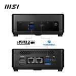 MSI Cubi 5 1MA-661AT 8GB 500GB SSD i5-120U black W11H