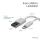 S/CONN maximum connectivity Flexline-USB Lade-Sync Kabel, USB A Stecker auf 8-Pin Stecker, 2.0, ABS, weiß, 0,1m