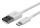 S/CONN maximum connectivity Flexline-USB Lade-Sync Kabel, USB A Stecker auf 8-Pin Stecker, 2.0, ABS, weiß, 4,0m