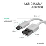 S/CONN maximum connectivity Flexline-USB Lade-Sync Kabel,...