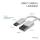 S/CONN maximum connectivity Flexline-USB Lade-Sync Kabel, USB A Stecker auf USB-C Stecker, 2.0, ABS, weiß, 1,5m