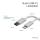 S/CONN maximum connectivity Flexline-USB Lade Kabel, USB-C Stecker auf 8-pin Stecker, PD, weiß, 1,0m