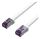 S/CONN maximum connectivity FL31-28006 Netzwerkkabel Violett, Weiß 0,25 m Cat6a S/FTP (S-STP)
