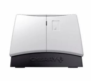 CHERRY SMART TERMINAL 1150 Smart-Card-Lesegerät Drinnen USB USB Typ-A Schwarz, Weiß