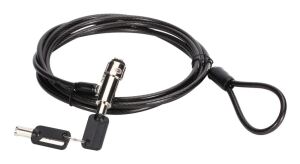 Conceptronic CUSTODIO02BNM Laptop-Schloss mit Schlüssel, Nano-Sicherheitsslot, Master-Key-System kompatibel, 1,8 m