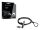 Conceptronic CUSTODIO02BNM Laptop-Schloss mit Schlüssel, Nano-Sicherheitsslot, Master-Key-System kompatibel, 1,8 m