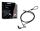 Conceptronic CUSTODIO02BNTM Dual-Head Laptop-Schloss mit Schlüssel, Nano-Sicherheitsslot, Master-Key-System kompatibel, 1,8 m