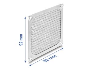 DELOCK Lüftergitter 92 x 92 mm Aluminium - Lüfter