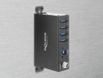 DELOCK Industrie Hub USB 5 Gbps 4x USB-A mit 8 kV ESD Schutz
