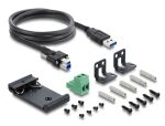 DELOCK Industrie Hub USB 5 Gbps 7x USB-A mit 8 kV ESD Schutz