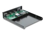 DELOCK Front Panel 3.5" USB 10Gbps 2x USB-C + 2x USB-A
