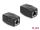 DeLOCK Adapter Kupplung RJ45 Buchse zu Buchse Cat.6 geschirmt schwarz