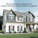 X-Sense CO03D-W Rauchmelder Kohlenstoffmonoxid-Melder Interkonnektabel Kabellos