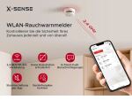 X-Sense XS01-WX Intelligenter Rauchmelder Photoelektrischer Reflexionsmelder Interkonnektabel Drahtlose Verbindung