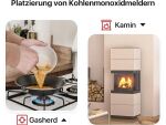 X-Sense XC01-R Rauchmelder Kohlenstoffmonoxid-Melder Interkonnektabel Kabellos