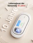 X-Sense XC01-R Rauchmelder Kohlenstoffmonoxid-Melder Interkonnektabel Kabellos