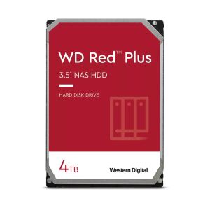 Western Digital Red Plus Interne Festplatte 4 TB 5400 RPM 256 MB 3.5" Serial ATA III
