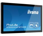 iiyama ProLite TF2234MC-B7AGB Computerbildschirm 54,6 cm (21.5") 1920 x 1080 Pixel Full HD LED Touchscreen Multi-Nutzer Schwarz