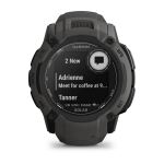 Garmin Instinct 2X Solar 2,79 cm (1.1") MIP 50 mm Digital 176 x 176 Pixel Touchscreen Graphit GPS