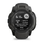 Garmin Instinct 2X Solar 2,79 cm (1.1") MIP 50 mm Digital 176 x 176 Pixel Touchscreen Graphit GPS