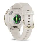 Garmin Venu 3S 3,05 cm (1.2") AMOLED 41 mm Digital 390 x 390 Pixel Touchscreen Gold, Elfenbein WLAN GPS