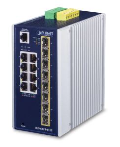PLANET 8-Port 10/100/1000T + 8-Port 1G/2.5G SFP L3 RING TCP