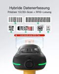 inateck Barcodescanner BCST-75X black (BCST-75X_black)