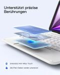 inateck Keyboard Ace Touch iPad 11"/10,9" QWERTZ RGB white